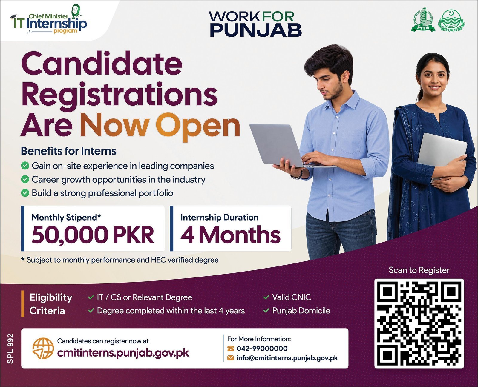 Punjab Information Technology Board Jobs 2026 Advertisement